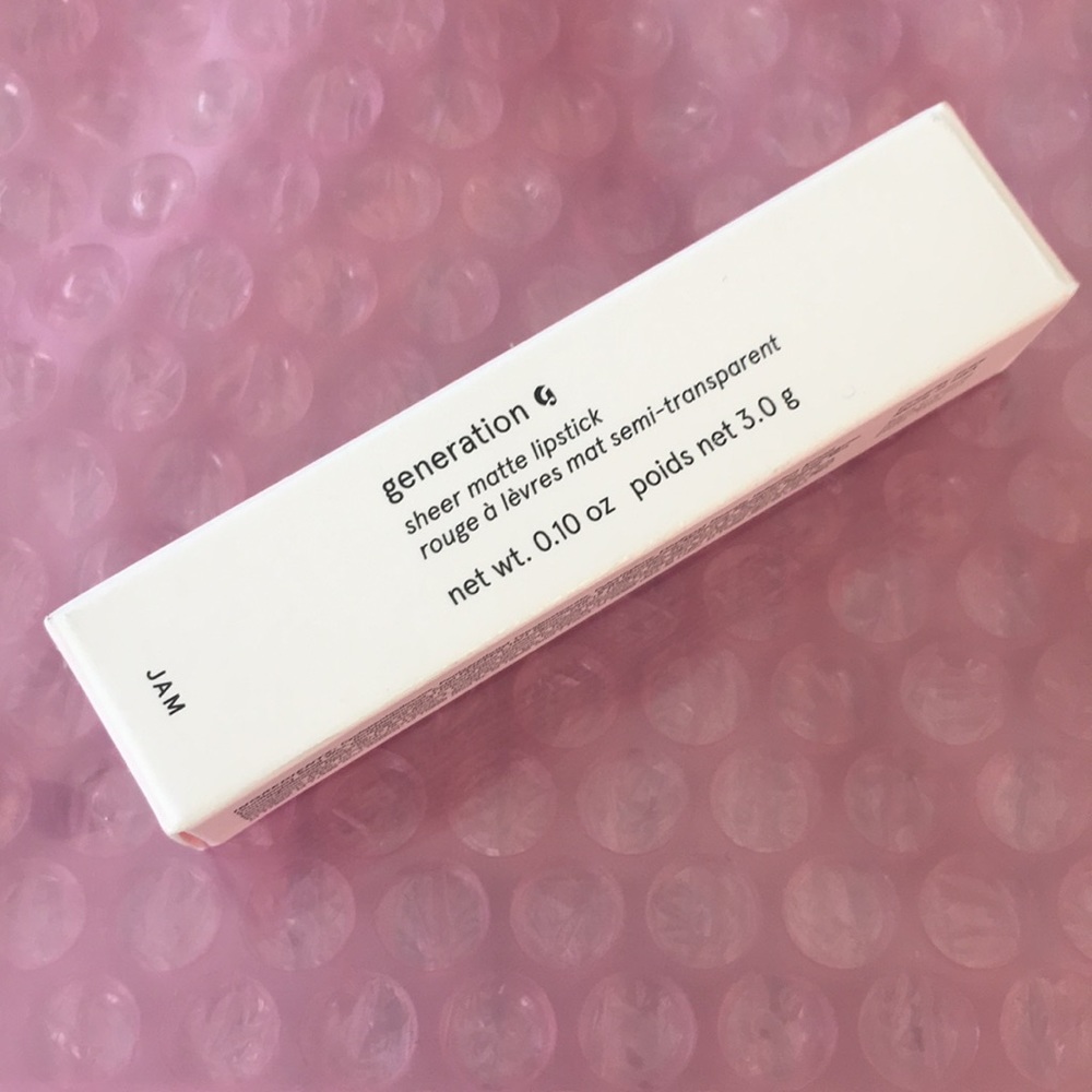 Glossier Generation G in Jam